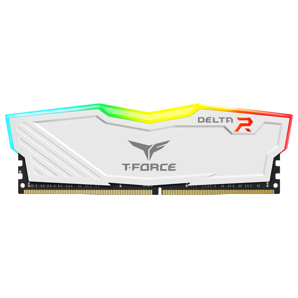 8GB T Force DELTA RGB  3600 DDR4 | WHITE