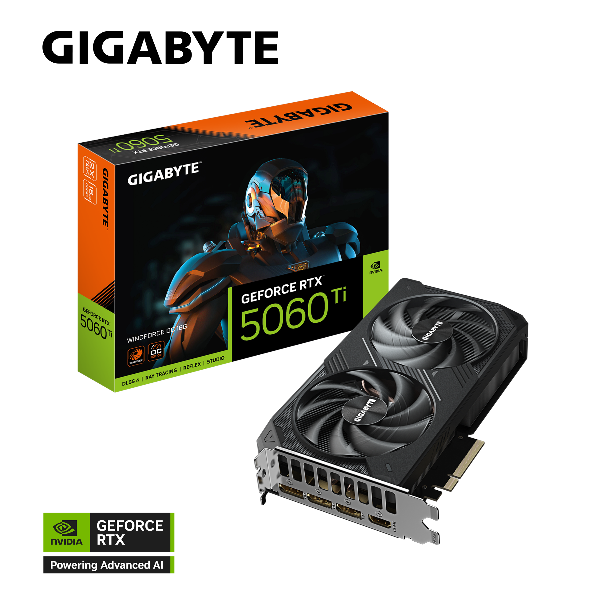 GIGABYTE RTX5060TI WINDFORCE OC SFF 16GB