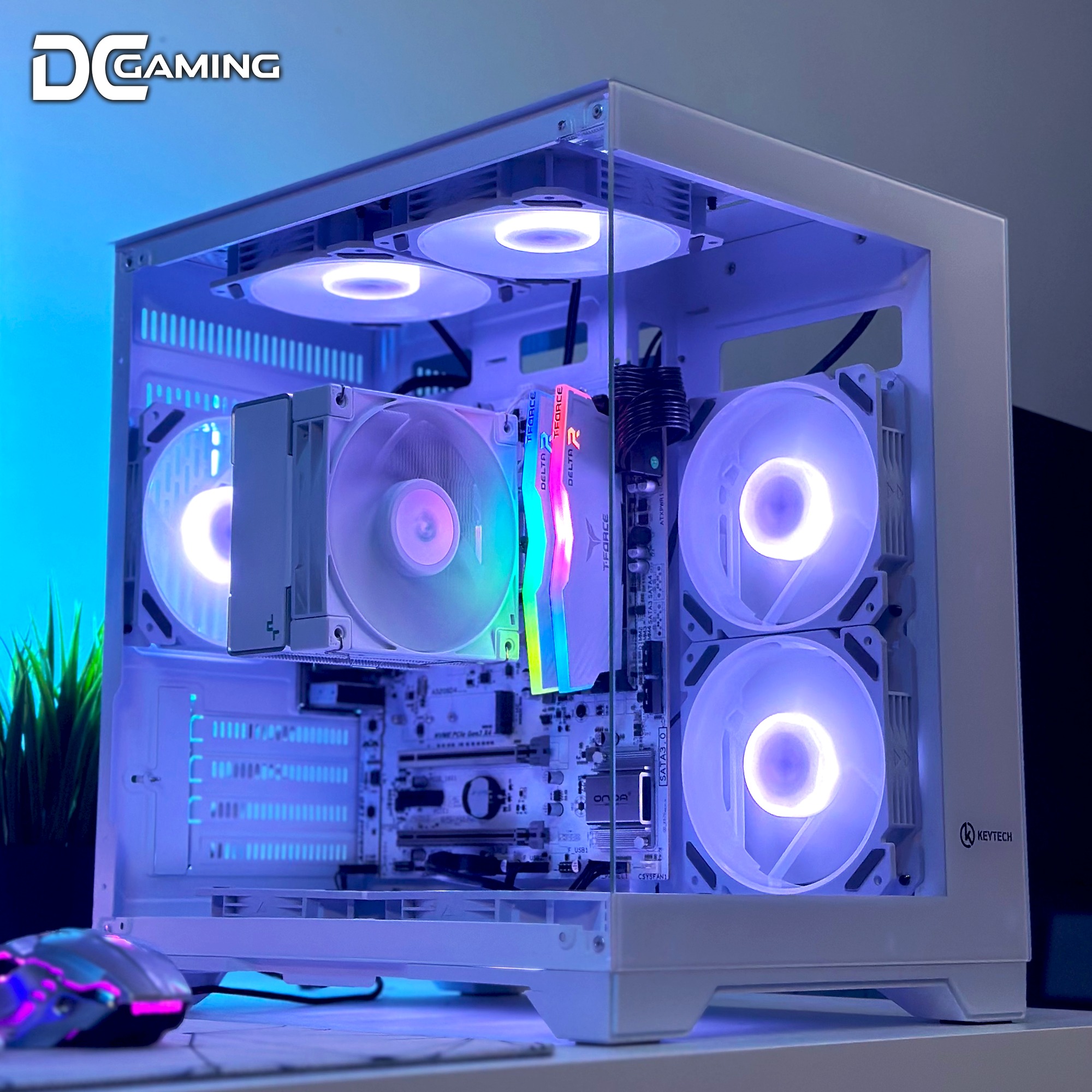 Keytech Robin Cube - White