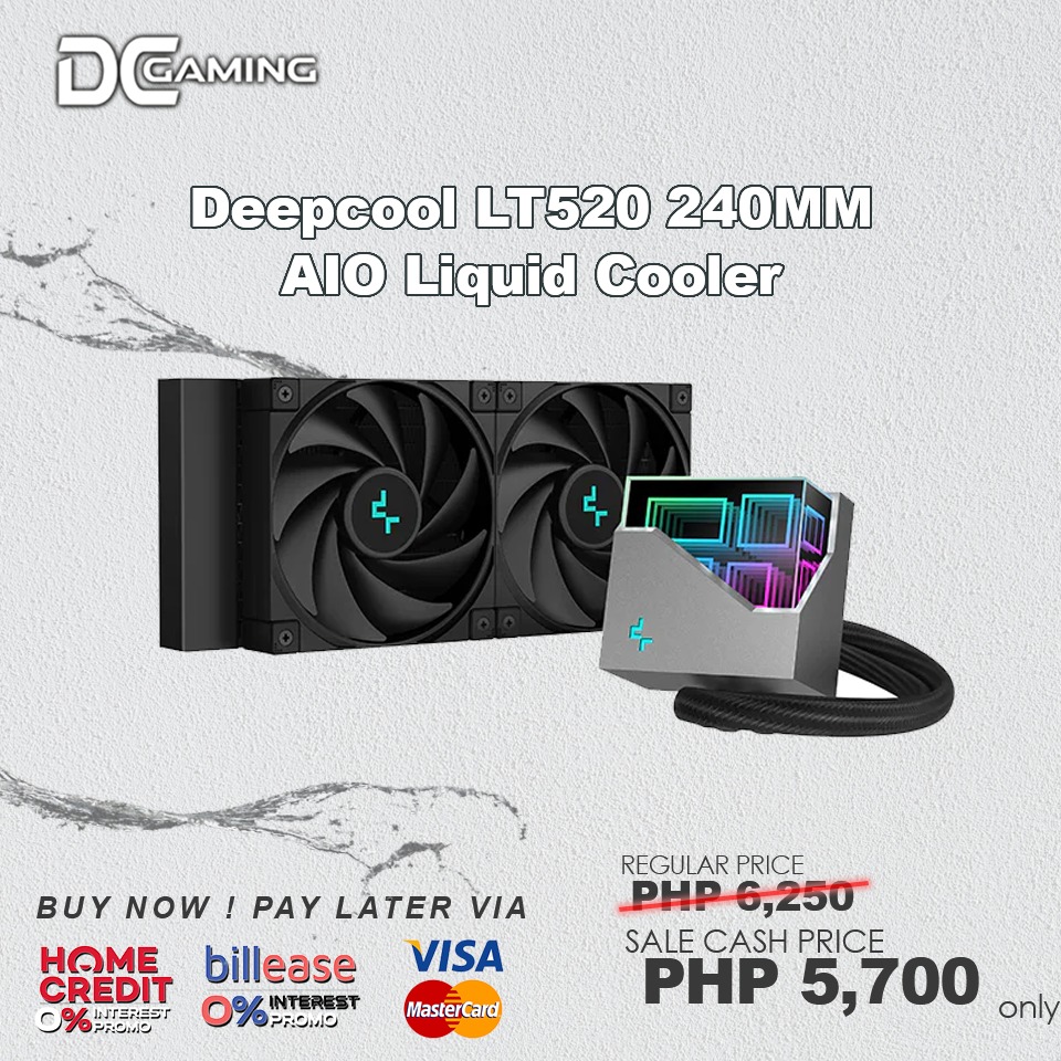 Deepcool LT520 240 MM AIO Liquid Cooler