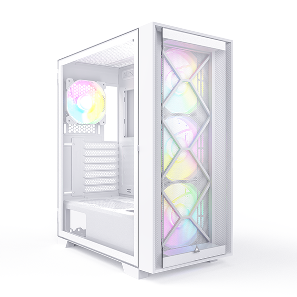 Montech Air 1000 Premium White - FREE 4 aRGB Fans